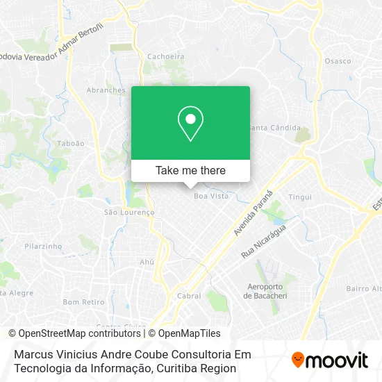 Marcus Vinicius Andre Coube Consultoria Em Tecnologia da Informação map
