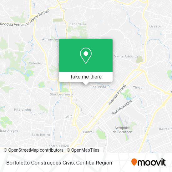 Bortoletto Construções Civis map