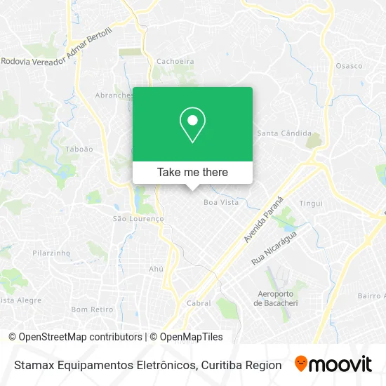 Stamax Equipamentos Eletrônicos map