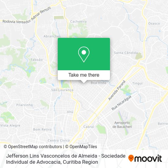 Jefferson Lins Vasconcelos de Almeida - Sociedade Individual de Advocacia map