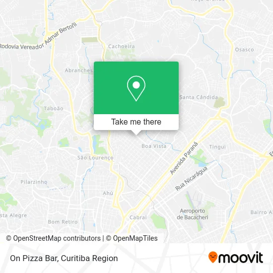 On Pizza Bar map