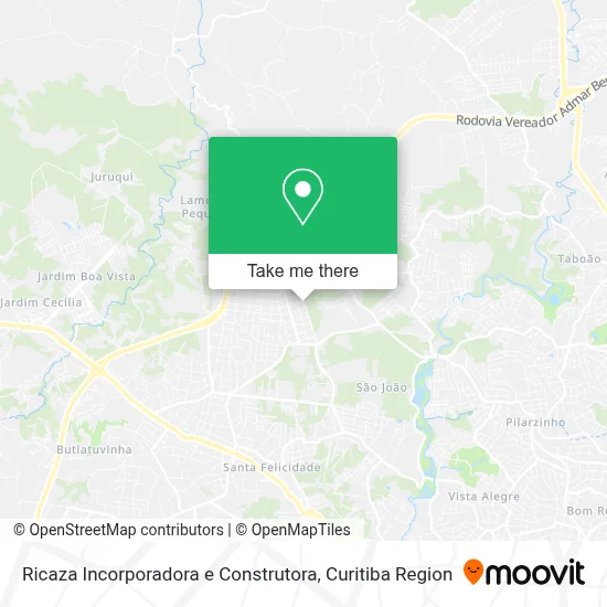 Ricaza Incorporadora e Construtora map
