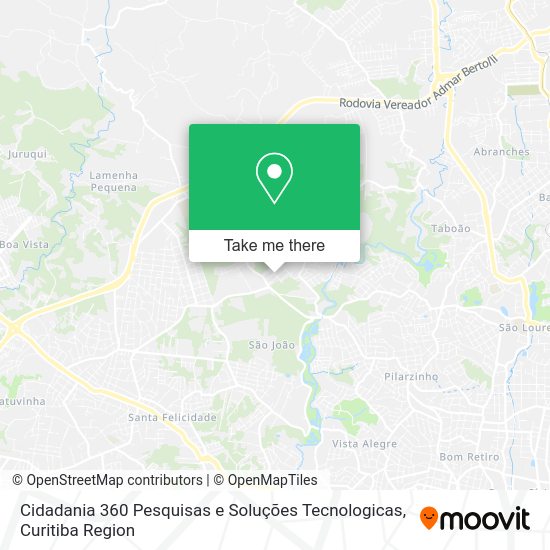 Cidadania 360 Pesquisas e Soluções Tecnologicas map