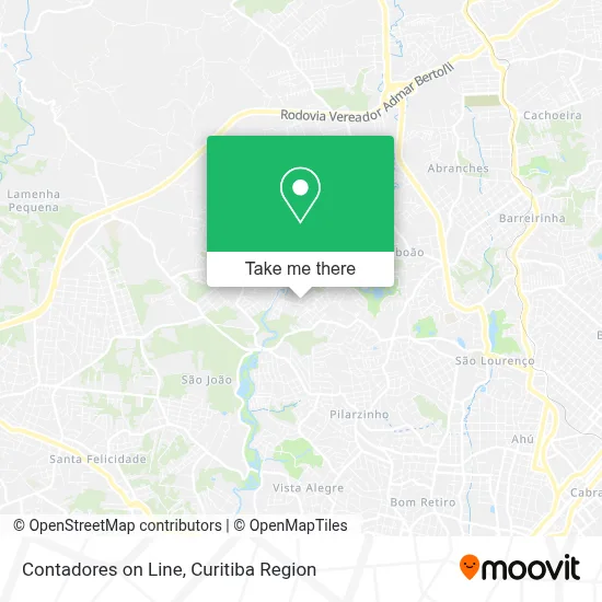 Contadores on Line map
