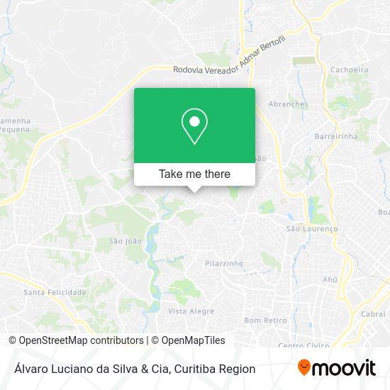 Álvaro Luciano da Silva & Cia map
