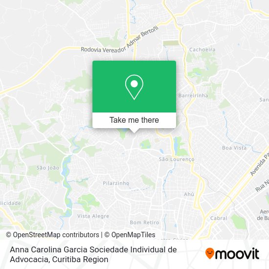 Anna Carolina Garcia Sociedade Individual de Advocacia map