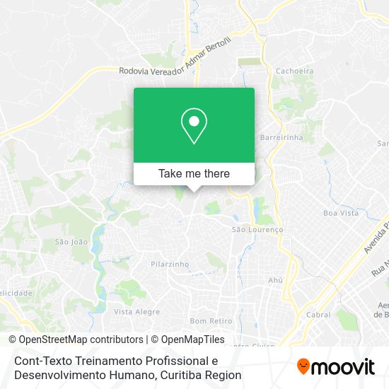 Cont-Texto Treinamento Profissional e Desenvolvimento Humano map