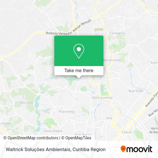 Waltrick Soluções Ambientais map