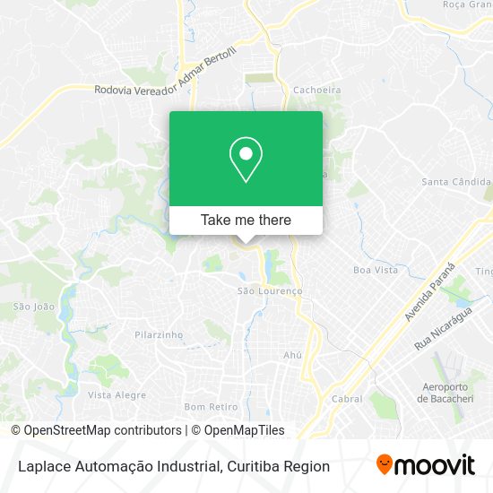 Laplace Automação Industrial map