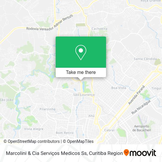Marcolini & Cia Serviços Medicos Ss map