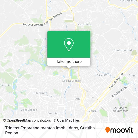 Trinitas Empreendimentos Imobiliários map