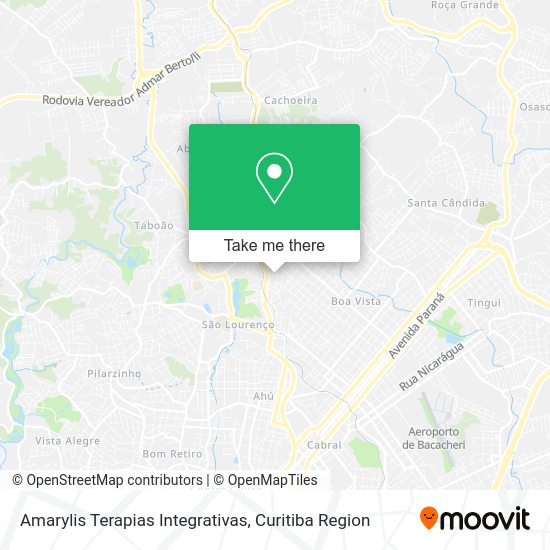 Amarylis Terapias Integrativas map