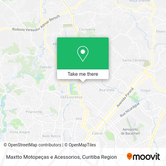 Maxtto Motopeças e Acessorios map