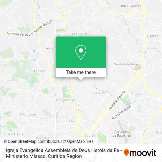Igreja Evangelica Assembleia de Deus Heróis da Fe - Ministerio Missao map