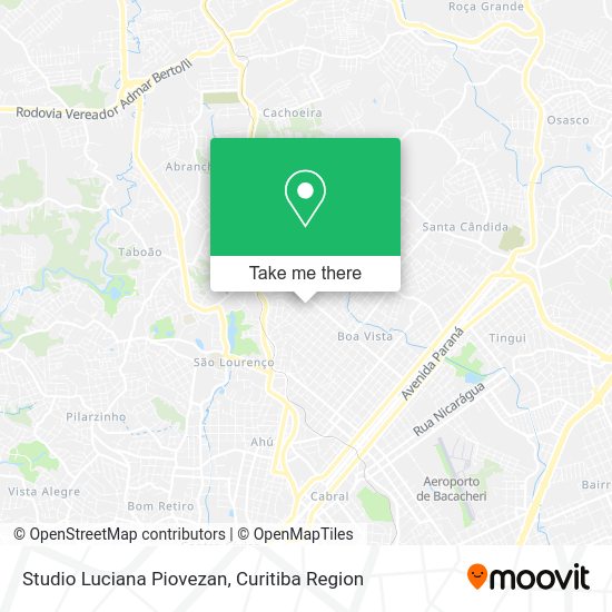 Studio Luciana Piovezan map