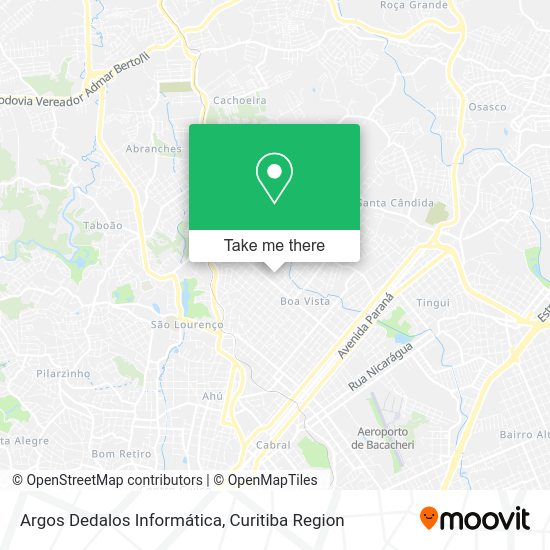 Argos Dedalos Informática map