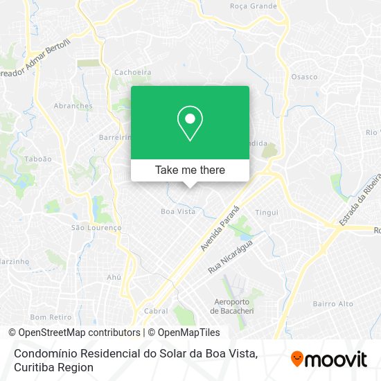 Condomínio Residencial do Solar da Boa Vista map