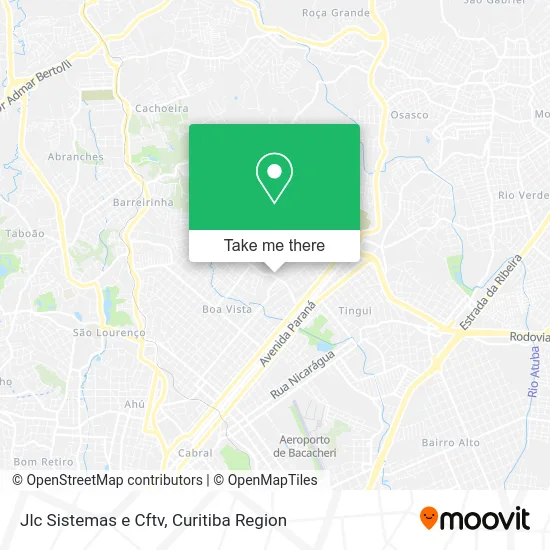 Jlc Sistemas e Cftv map