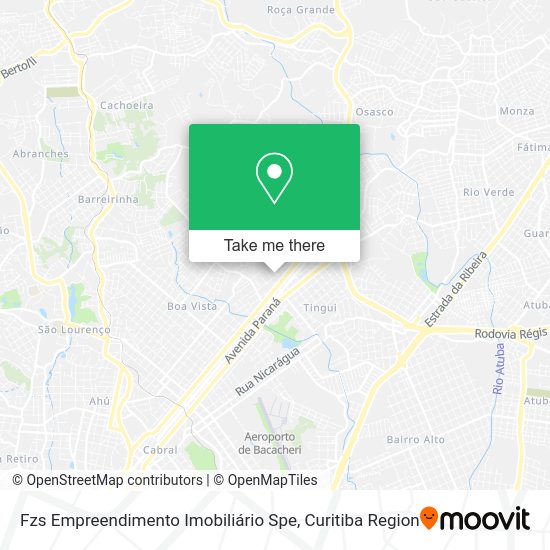 Fzs Empreendimento Imobiliário Spe map