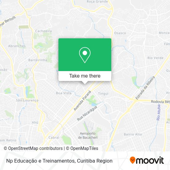 Np Educação e Treinamentos map