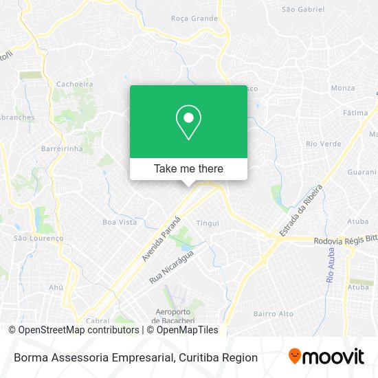 Borma Assessoria Empresarial map