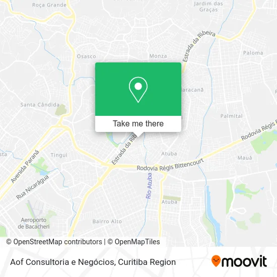Aof Consultoria e Negócios map