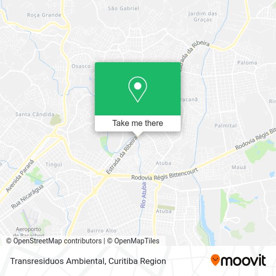 Transresiduos Ambiental map