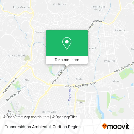 Transresiduos Ambiental map