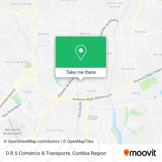 D.R.S Comércio & Transporte map
