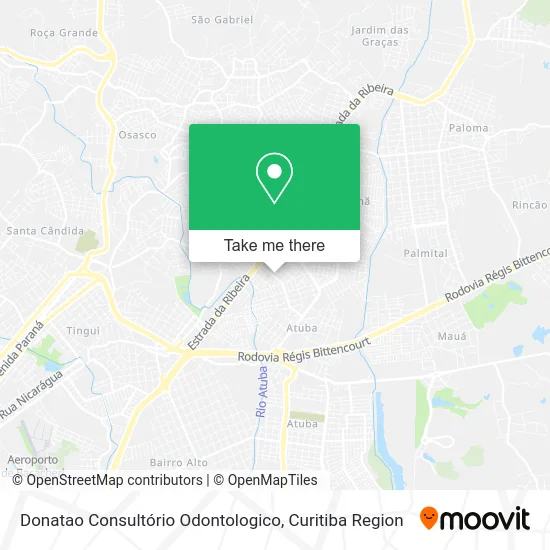 Donatao Consultório Odontologico map