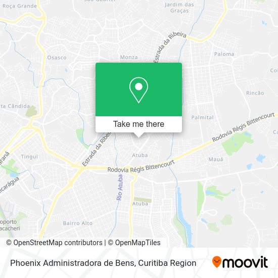 Phoenix Administradora de Bens map