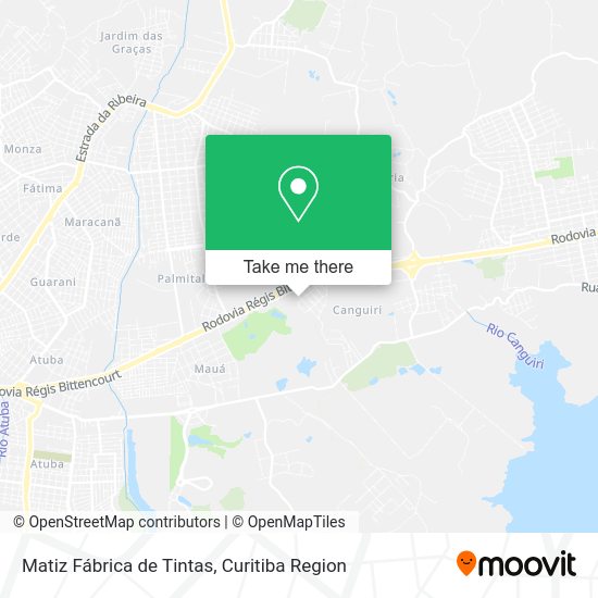 Matiz Fábrica de Tintas map