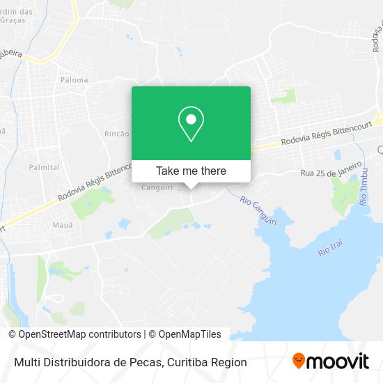 Multi Distribuidora de Pecas map