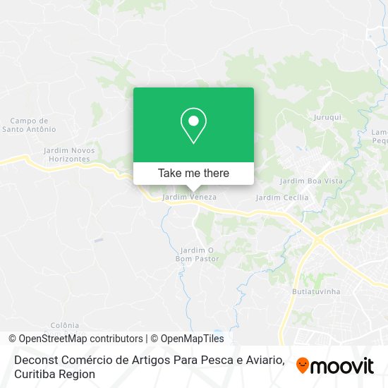 Deconst Comércio de Artigos Para Pesca e Aviario map