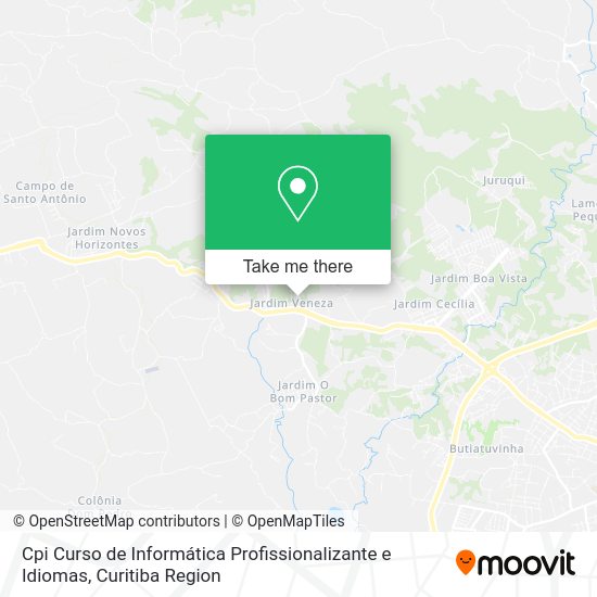 Cpi Curso de Informática Profissionalizante e Idiomas map