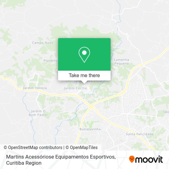 Martins Acessóriose Equipamentos Esportivos map