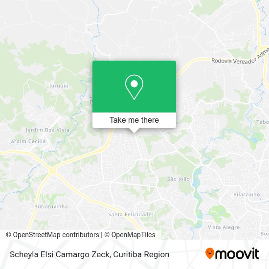 Scheyla Elsi Camargo Zeck map