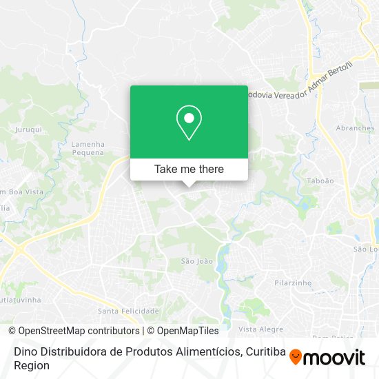 Dino Distribuidora de Produtos Alimentícios map