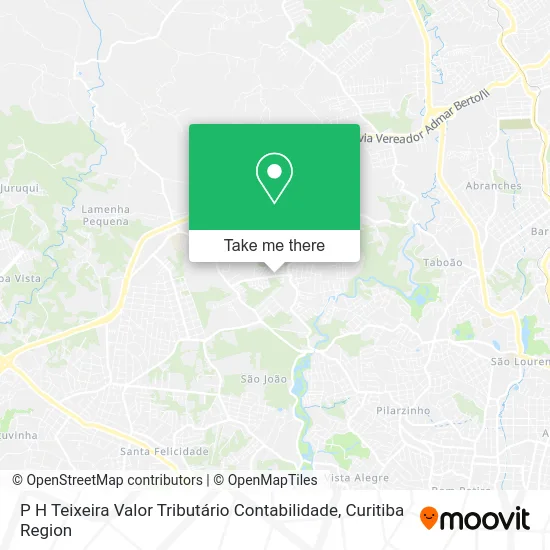 P H Teixeira Valor Tributário Contabilidade map