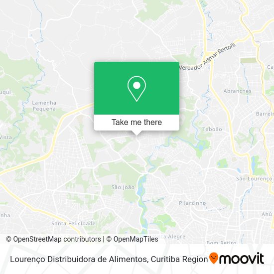 Lourenço Distribuidora de Alimentos map