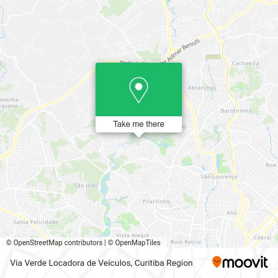 Via Verde Locadora de Veículos map
