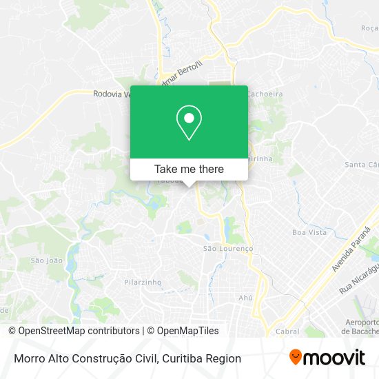 Morro Alto Construção Civil map