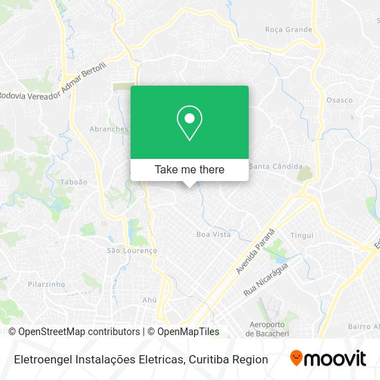 Eletroengel Instalações Eletricas map