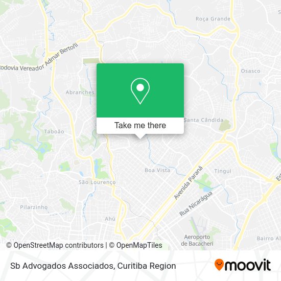 Sb Advogados Associados map
