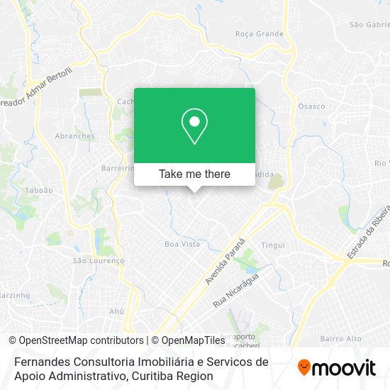 Fernandes Consultoria Imobiliária e Servicos de Apoio Administrativo map