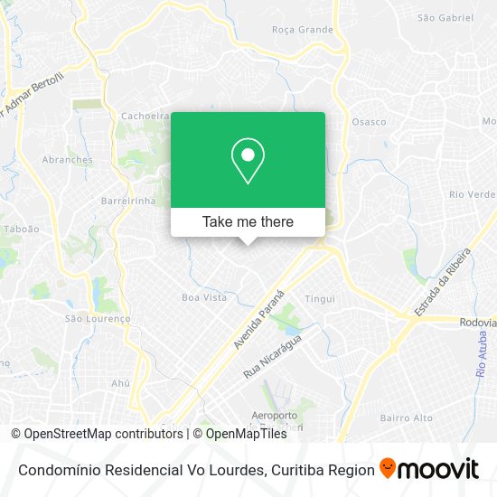 Condomínio Residencial Vo Lourdes map