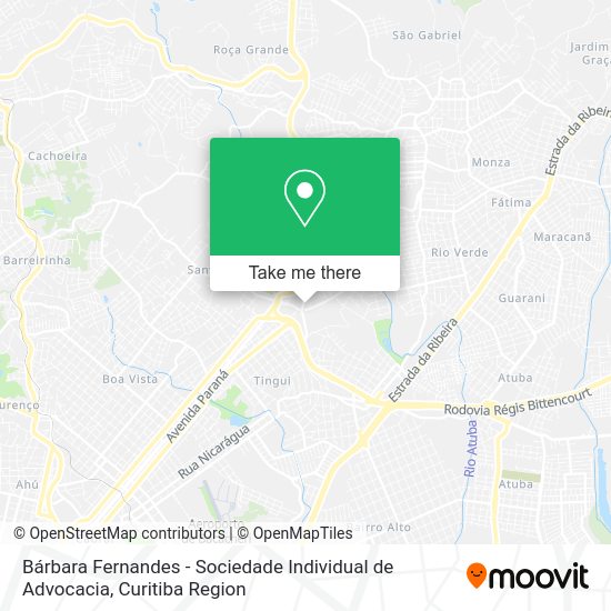 Bárbara Fernandes - Sociedade Individual de Advocacia map