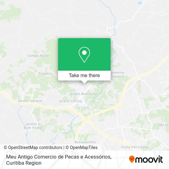 Meu Antigo Comercio de Pecas e Acessórios map
