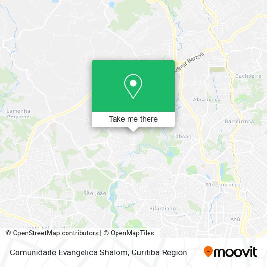 Comunidade Evangélica Shalom map
