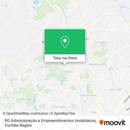 RO Administração e Empreendimentos Imobiliarios map